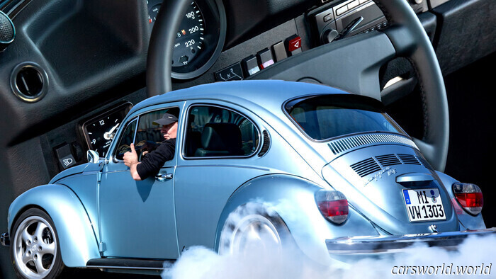 Questo Maggiolino dall'aria innocente raggiunge i 60 miglia all'ora più velocemente di una Porsche 911 GT3 | Carscoops